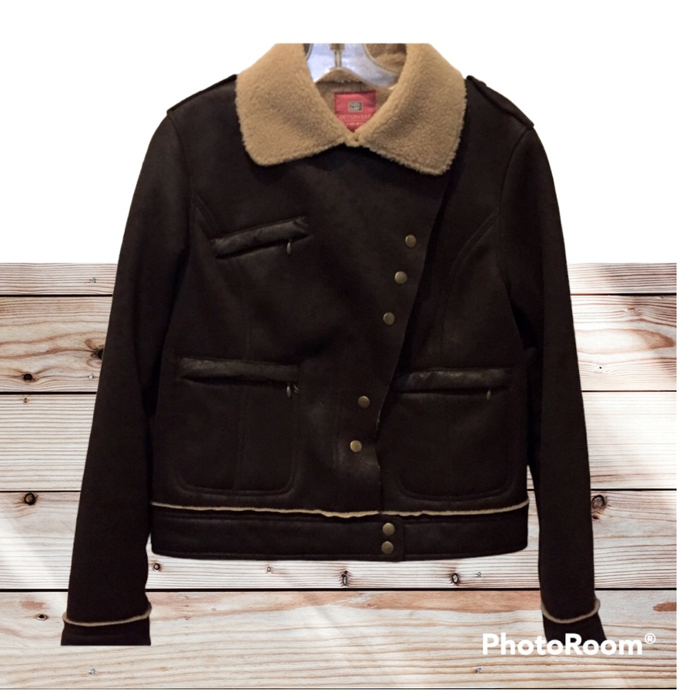 Fur lined jacket